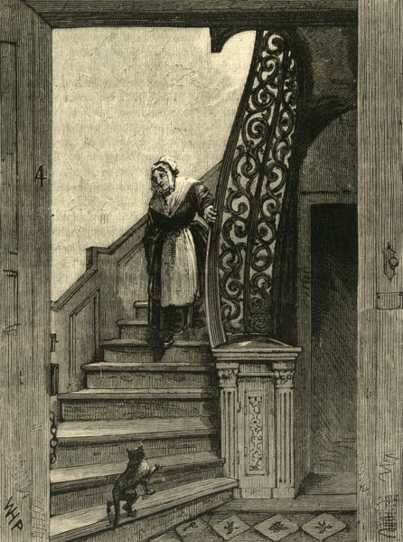 'Staircase in Southampton House', c1872. Creator: Unknown.