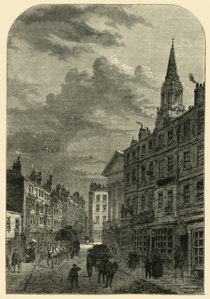 'St. Martin's Lane, 1820', (1881). Creator: Unknown.
