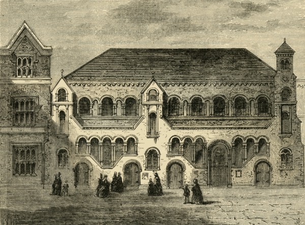 'The Scotch National Church, Crown Court', (1881). Creator: Unknown.
