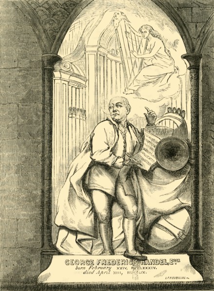 'Handel's Monument', (1881). Creator: Unknown.