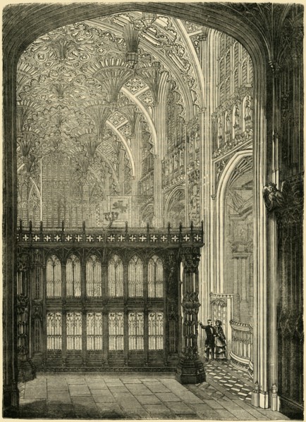 'Entrance to King Henry VII.'s Chapel', (1881). Creator: Unknown.