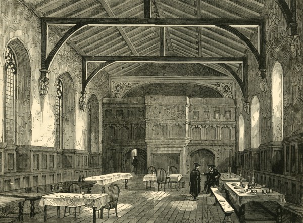 'The College Hall', (1881). Creator: Unknown.