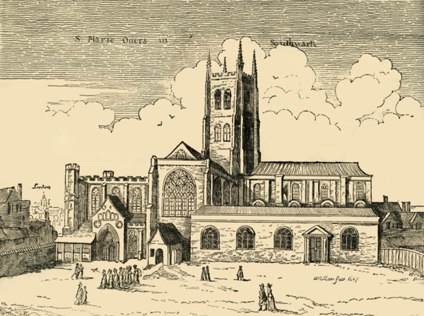 'View of St. Mary Overy', (c1878). Creator: Unknown.