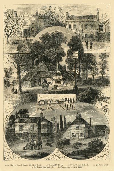 'Views in Camberwell and Dulwich', (c1878). Creator: Unknown.