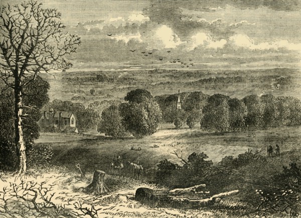 'Site of the Crystal Palace in 1852', (c1878). Creator: Unknown.