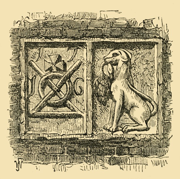'Old Sign of the Dog and Duck.', (c1878). Creator: Unknown.