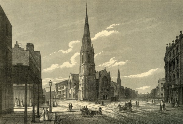 'Rowland Hill's Chapel & Schools, Westminster Bridge Road', (c1878). Creator: Unknown.