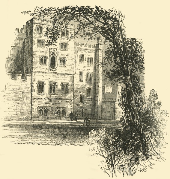 'The Lollards' Tower, Lambeth Palace', (c1878). Creator: Unknown.
