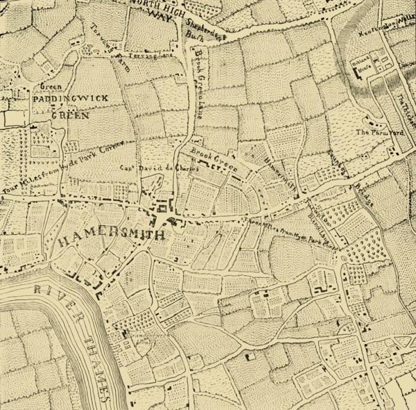'Hammersmith in 1746', (c1878). Creator: Unknown.