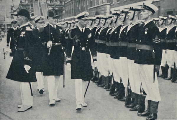 'The King Opening The Navy Week at Portsmouth', c1935, (1937). Creator: Unknown.