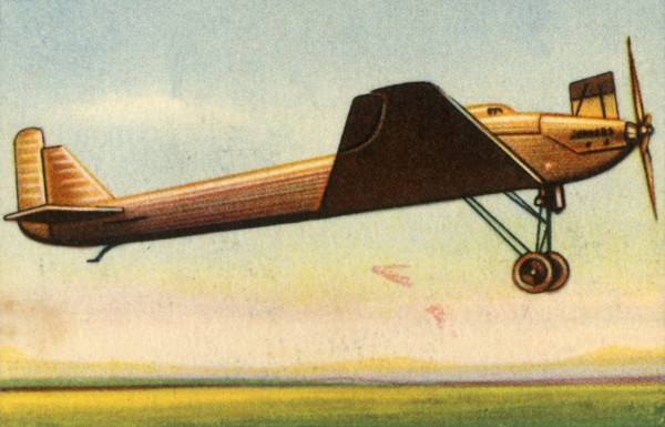 First flight of the Junkers Ju 49 plane, 2 October 1931, (1932).  Creator: Unknown.