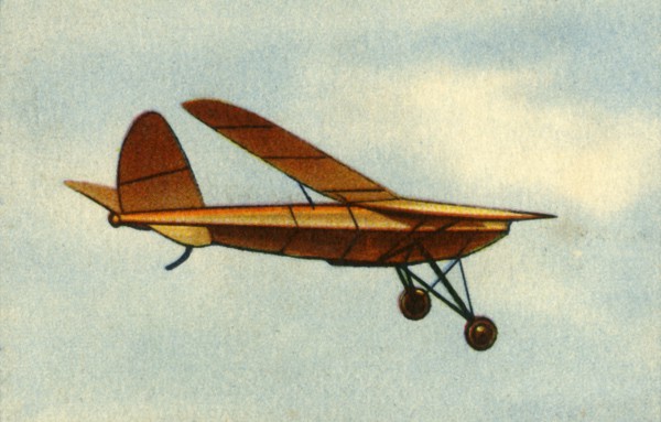 Powered model plane, 1932. Creator: Unknown.