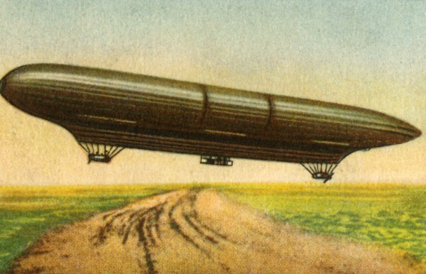 Siemens-Schuckert airship, 1911, (1932). Creator: Unknown.