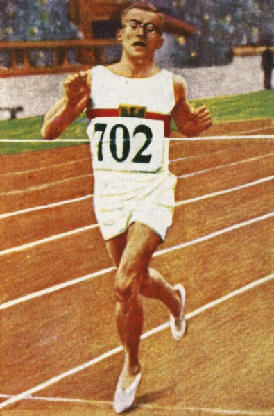 German sprinter Joachim Büchner, 1928. Creator: Unknown.