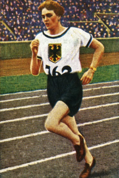 German runner Lina Radke, 1928. Creator: Unknown.