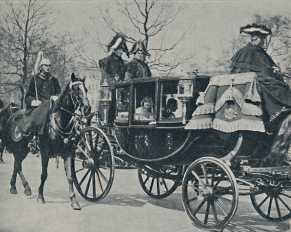 'The Royal Couple Returning from the Abbey', 1923, (1937). Creator: Unknown.