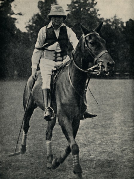 'Winston Churchill Playing Polo', 1920s, (1945). Creator: Unknown.