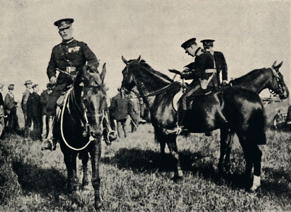 'At Military Manoeuvres', c1916, (1945). Creator: Unknown.