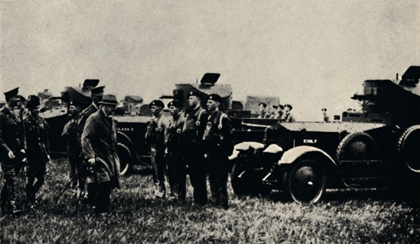 'Royal Tank Regiment in Germany', 1918, (1945). Creator: Unknown.