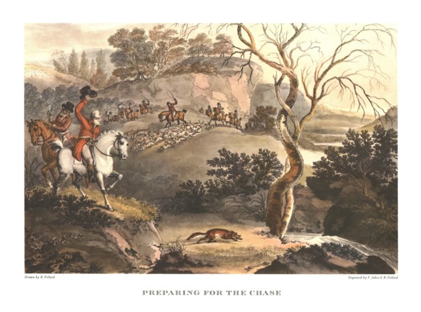 'Preparing for the Chase', late 18th-early 19th century, (c1955). Creator: Unknown.