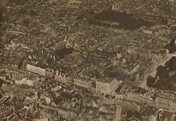 'The Puzzle of Familiar Streets from a New and Thrilling Vantage Point', c1935. Creator: Unknown.