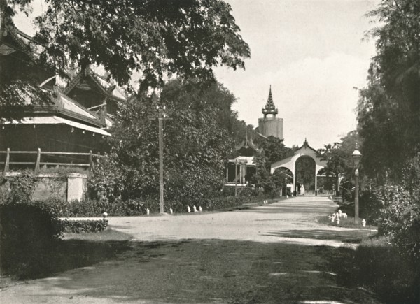 'Queen's Watch Tower, the Palace, Mandalay', 1900. Creator: Unknown.