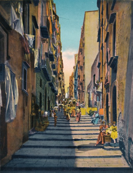 'Napoli - Pallonetti Santa Lucia', c1900. Creator: Unknown.
