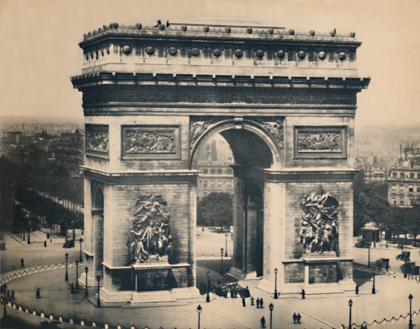 'Paris. - L'Arc De Triomphe. - LL, c1910. Creator: Unknown.