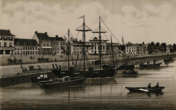 'The Quay', c1880. Creator: Unknown.