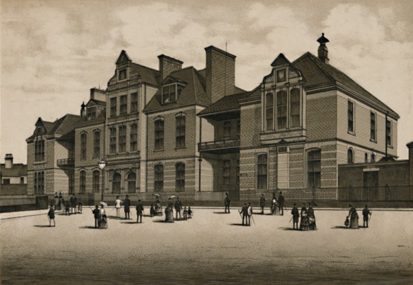 'The Hospital', c1880. Creator: Unknown.