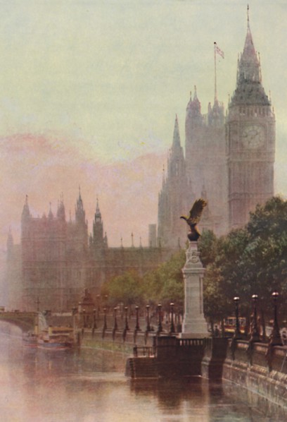 'Houses of Parliament', c1935. Creator: Unknown.