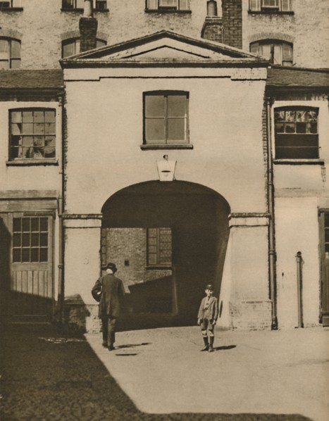 'Old Mews Said To Have Been The Iron Duke's Stables at Knightsbridge', c1935. Creator: Unknown.