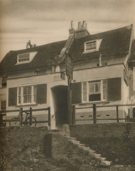 'The Sign of the Bull's Head at Strand-On-the-Green', c1935. Creator: Field.