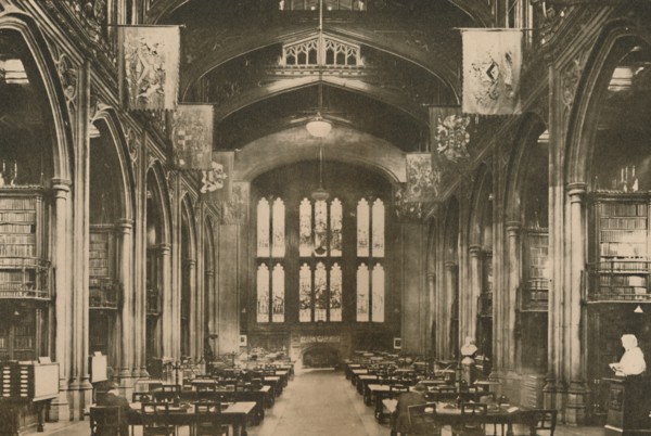 'Library of the Guildhall to Which Every Londoner Should Go', c1935. Creator: Joel.