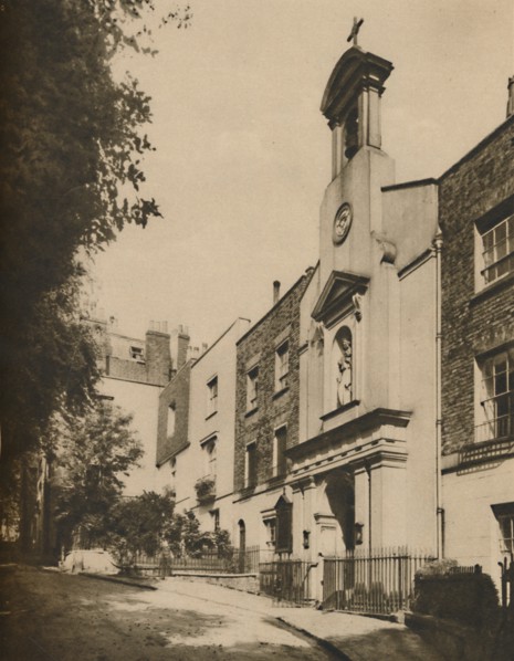 'Holly Place, A Quiet By-Way on the Side of Hampstead Hill', c1935. Creator: Unknown.