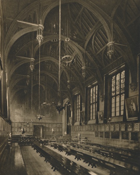 'Within The Magnificent Hall of Lincoln's Inn', c1935. Creator: Unknown.
