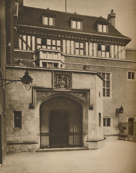 'New Hall of the Ancient Company of Ironmongers in Aldersgate', c1935. Creator: Unknown.