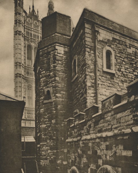 'The Jewel Tower, Westminster, Surviving from Very Early London', c1935. Creator: Joel.