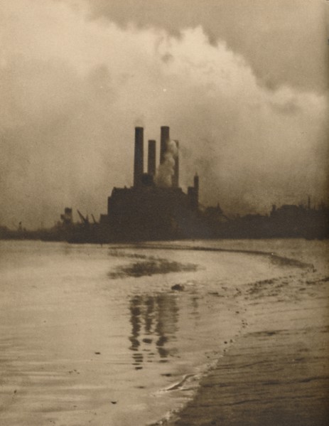 'Chelsea Chimneys: Power Station on the Site of Old Cremorne Gardens', c1935. Creator: Huson.