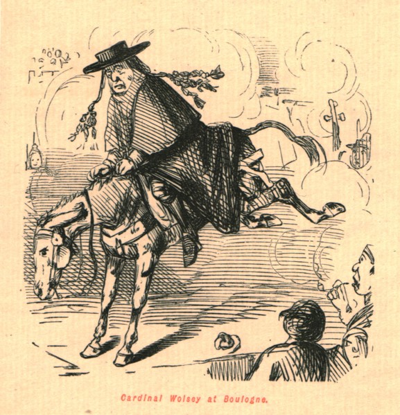'Cardinal Wolsey at Boulogne', 1897. Creator: John Leech.