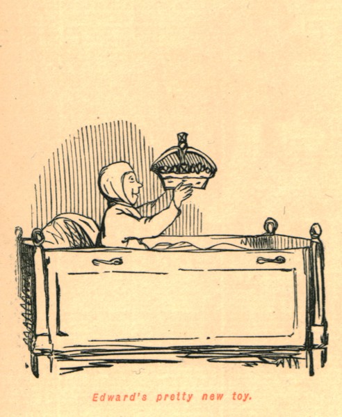 'Edward's pretty new toy', 1897.  Creator: John Leech.