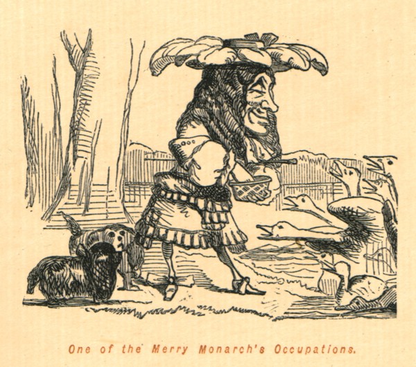 'One of the Merry Monarch's Occupations', 1897. Creator: John Leech.