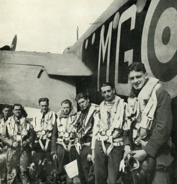 'Bomber Crews', c1943. Creator: Cecil Beaton.