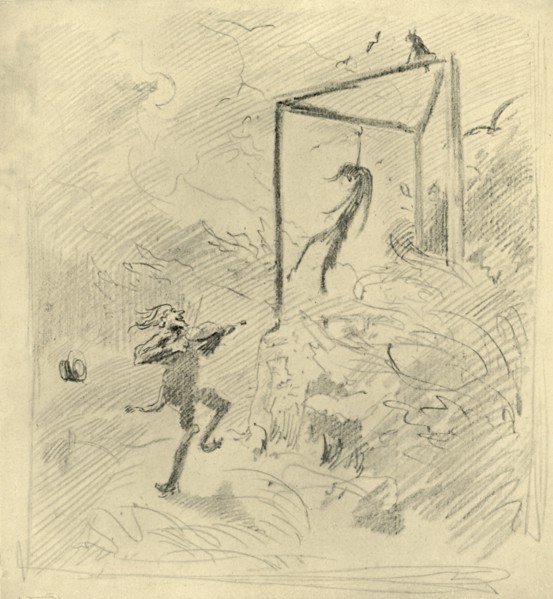 'Galgenmusik', mid-late 19th century, (c1924).  Creator: Carl Spitzweg.