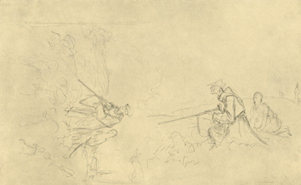 'Der Sonntagsjäger', mid-late 19th century, (c1924). Creator: Carl Spitzweg.