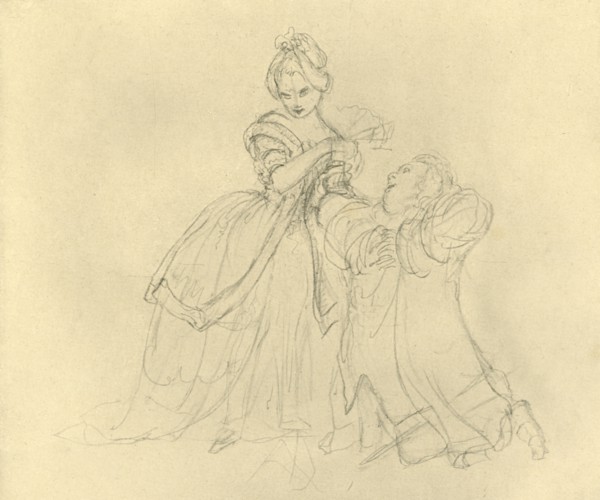 'Erhörung', mid-late 19th century, (c1924).  Creator: Carl Spitzweg.