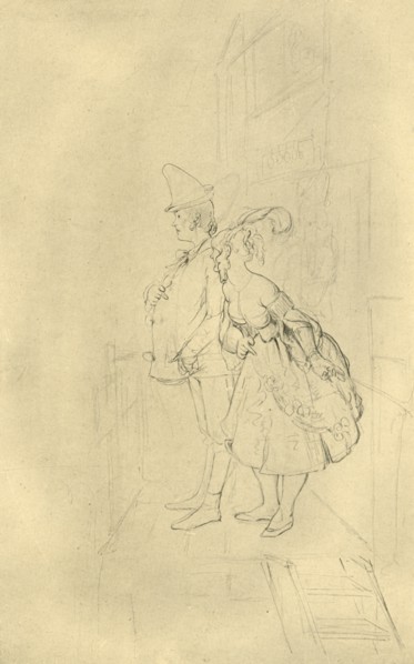 'Treten Sie ein, meine Herrschaften!', mid-late 19th century, (c1924).  Creator: Carl Spitzweg.