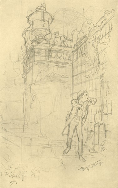 'Malvolios Enkel', mid-late 19th century, (c1924). Creator: Carl Spitzweg.