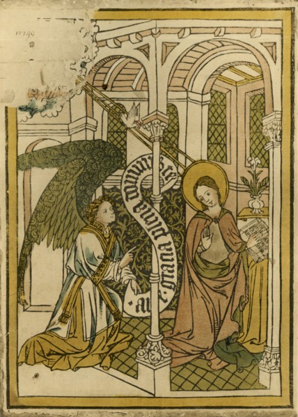 'The Annunciation', 1915. Creator: Unknown.