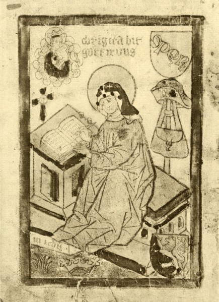 'St. Bridget of Sweden', 1915. Creator: Unknown.